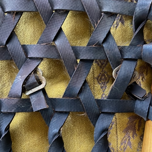 Snowshoes Snocraft Wooden Made in Maine, Like New Condition, Leather, Vintage - Picture 9 of 15